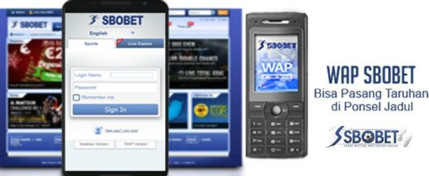 Login SBOBET Wap dengan mudah