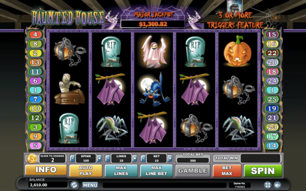 Slot Haunted House