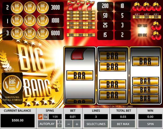 Big Bang 3 Lines Ulasan Slot Online dari Pragmatic Play