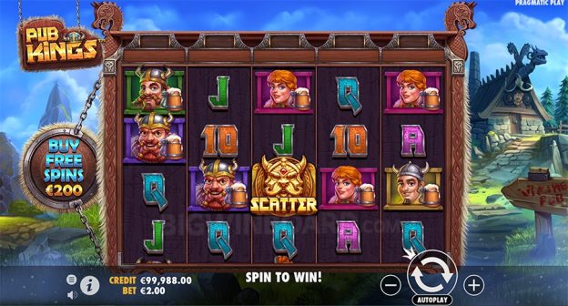 Pub Kings Permainan Slot dari Provider Pragmatic