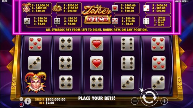 Jokers Jewels Dice Slot Pragmatic Play