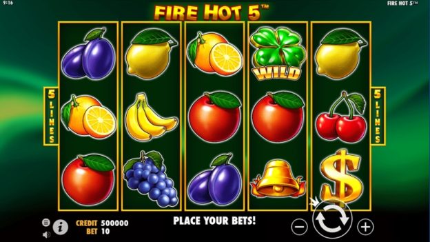 Fire Hot 5 Slot Online dari Provider Pragmatic Play