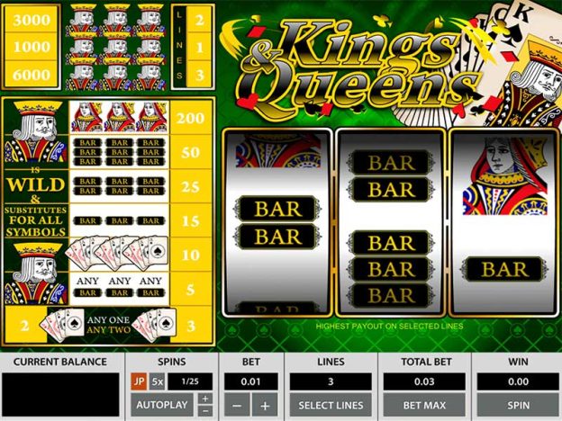 Kings And Queens 3 Lines: Ulasan Slot dari Pragmatic Play